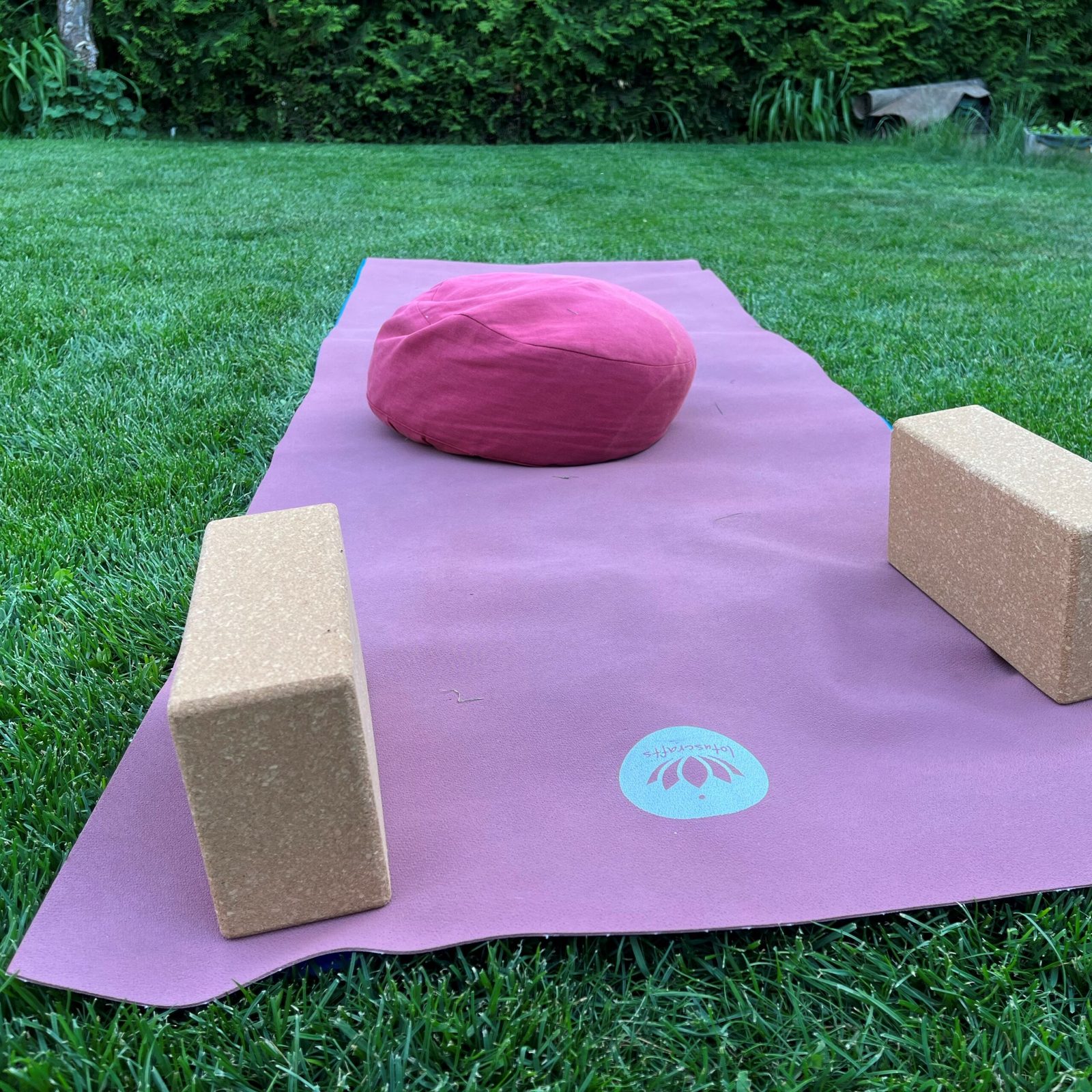 12 von 12 am Chemotherapie-Tag, Bild 12 von 12: Outdoor-Yoga