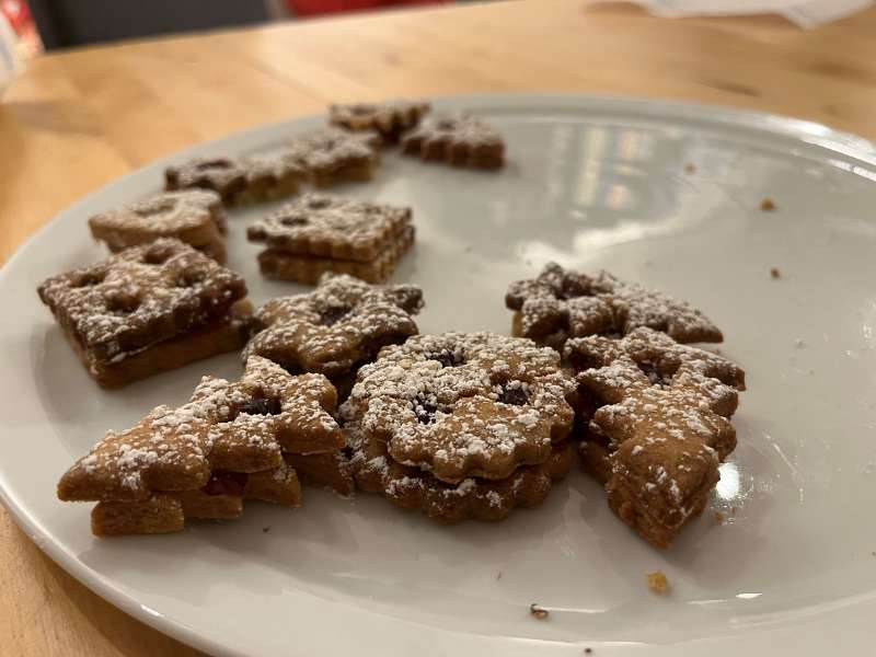 12 von 12 Dezember 2023 - 1 von 12 Plätzchen