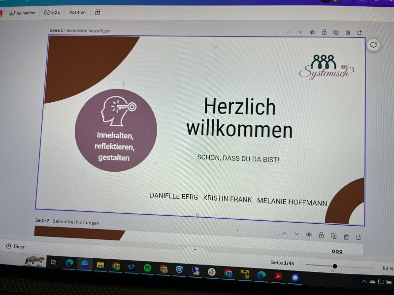 12 von 12 Januar 2024 - 10 von 12 Präsentation Systemisch hoch 3