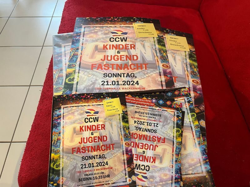 7 von 12: Plakate CCW Jugendsitzung 2024