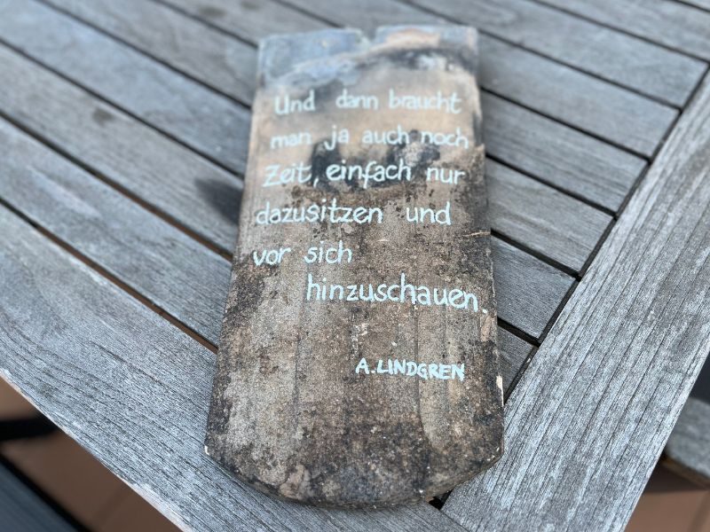 12 von 12 Juni 2023: 10 von 12: Zitat Astrid Lindgren