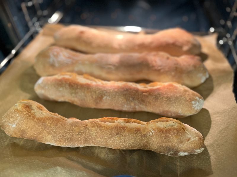 12 von 12 Juni 2023: 2 von 12 - 6 Uhr: Baguette ist fertig
