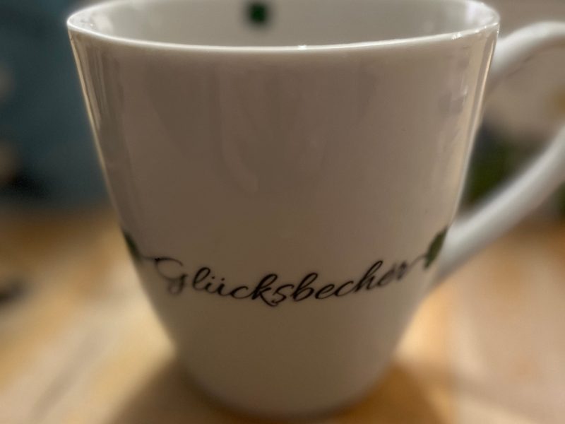12 von 12 September 2022: 1 von 12 Glücksbecher