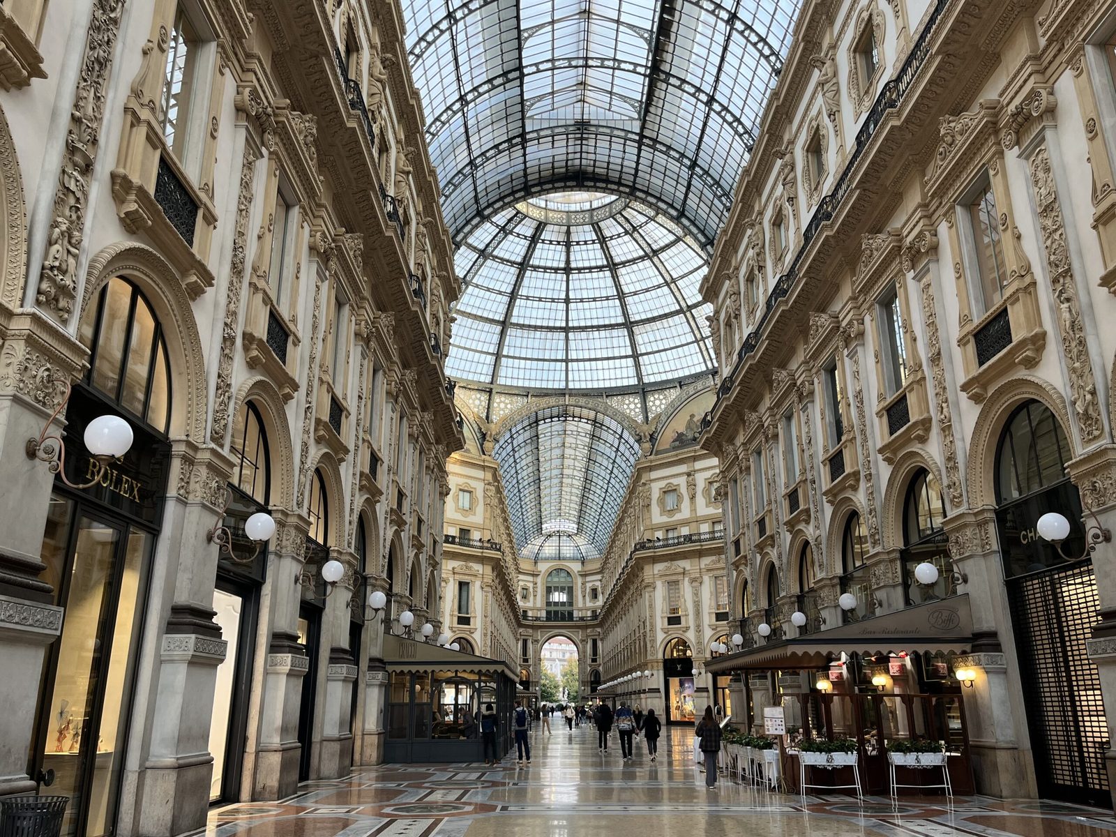12 von 12 Oktober 2024 - 6 von 12: Galleria Vittorio Emanuele II