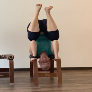 Kraft sammeln für die Brust-OP beim FeetUp-Yoga