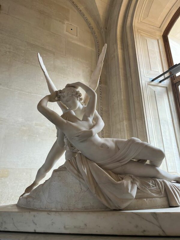 Monatsrückblick Oktober 2022: Louvre Amor und Psyche