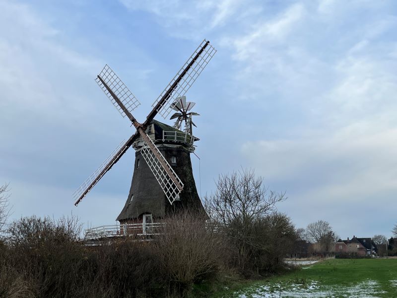 Reha Rückblick Föhr: Windmühle Oldsum