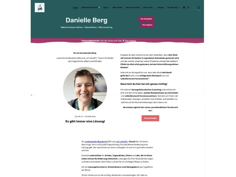 Homepage 2023 - Danielle Berg