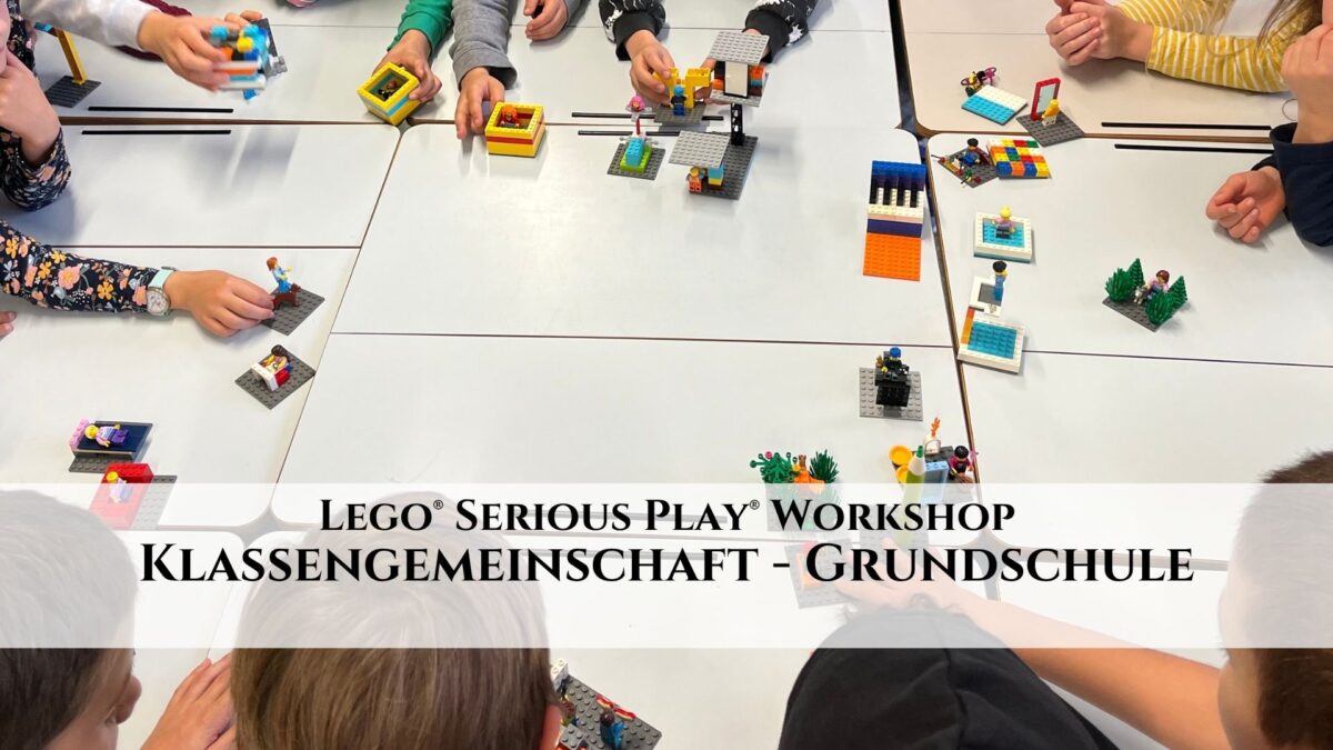 Lego Serious Play Grundschule Mainz - Kinder und ihre Lego-Modelle