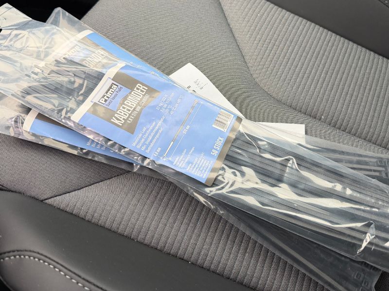 12 von 12 - Januar 2026 - 8 von 12: Kabelbinder