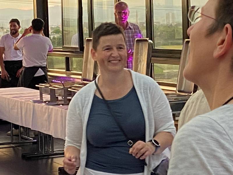 Danielle Berg im Gespräch