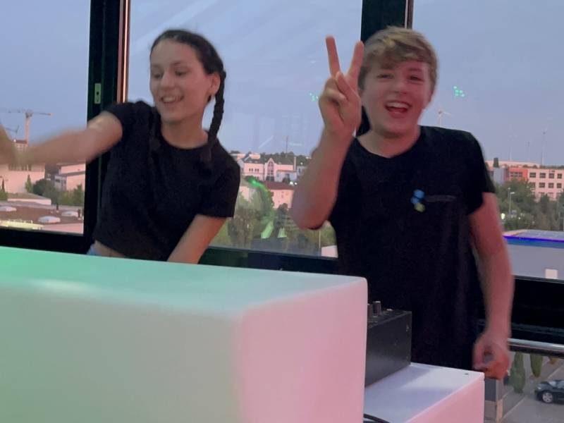 Bestes DJ Team beim 50. Geburtstag