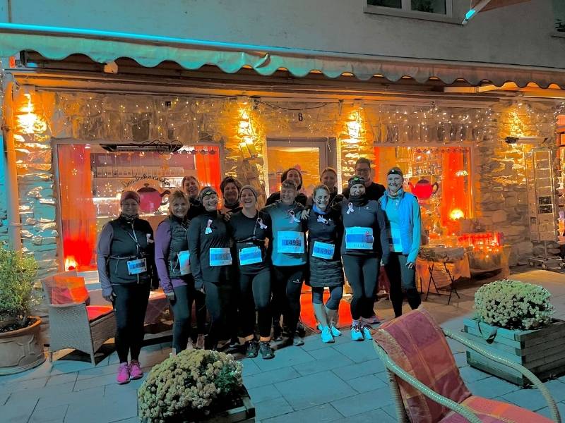 Brustkrebslauf mit Rückenwind Ingelheim