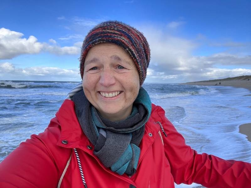 Endlich wieder am Meer auf Sylt - Danielle am Meer