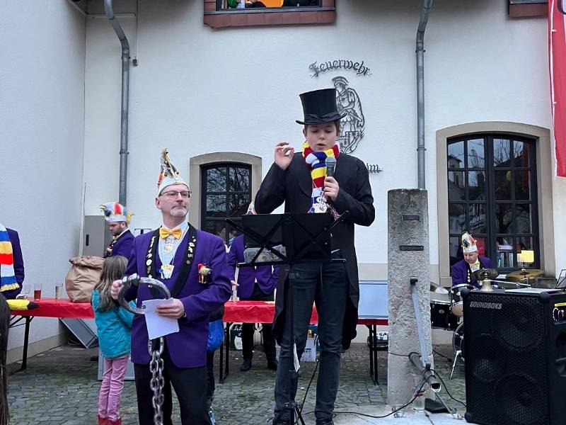 Mr Monopoly, närrischer Rathaussturm
