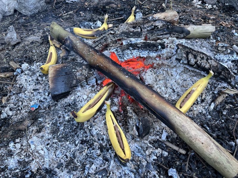 Jahresrückblick 2022: Bananen grillen