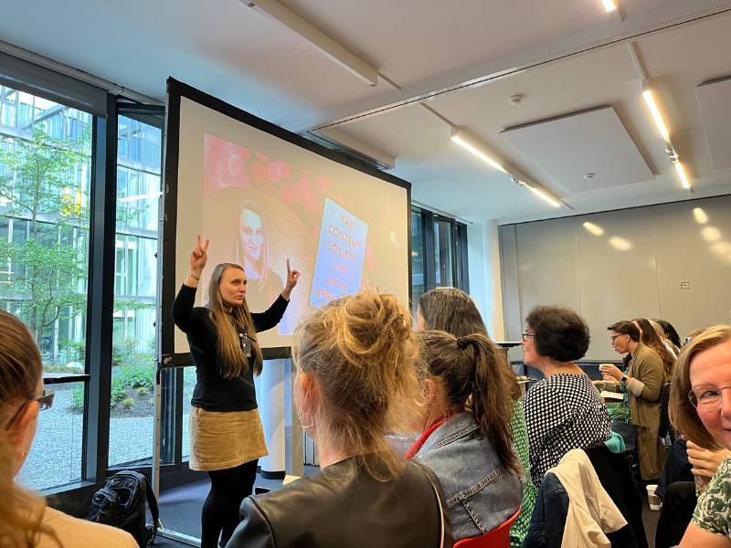 Judith Peters beim TCS live in Stuttgart