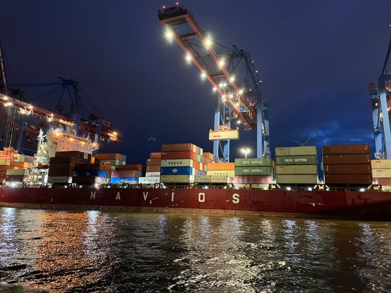 Kurztrip Hamburg mit Teenager Containerhafen