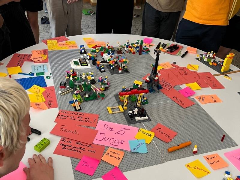 Lego® Serious Play® Workshop mit weltwärts Freiwilligen