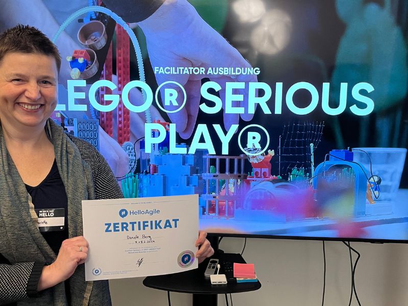 Danielle Berg - Certified Facilitator of LEGO® SERIOUS PLAY® method and materials