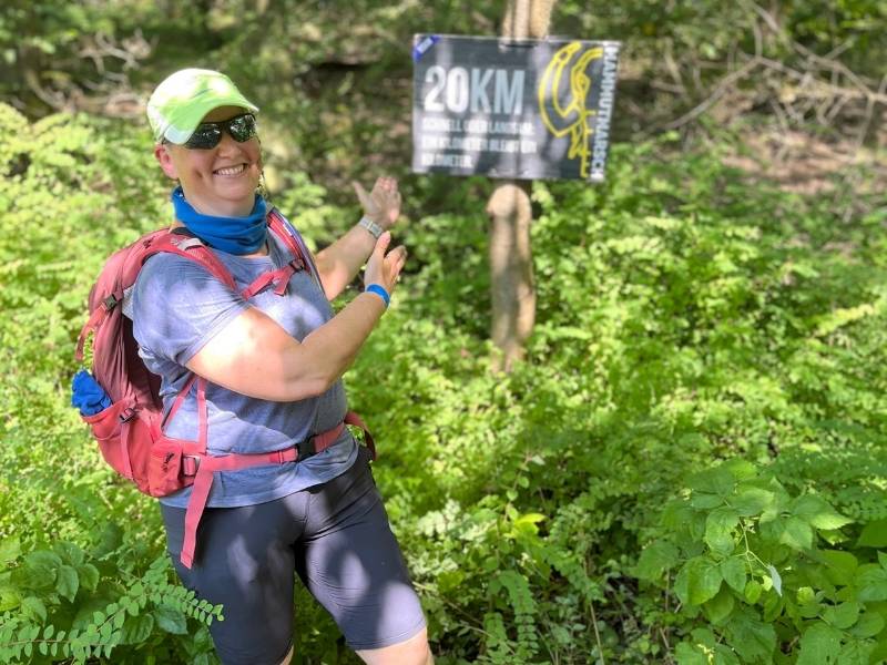 Mammutmarsch - 20km Marke