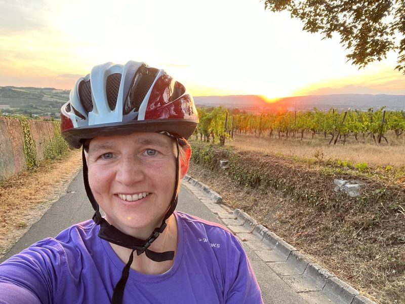 Monatsrückblick August 2022: Radfahren mit Aussicht