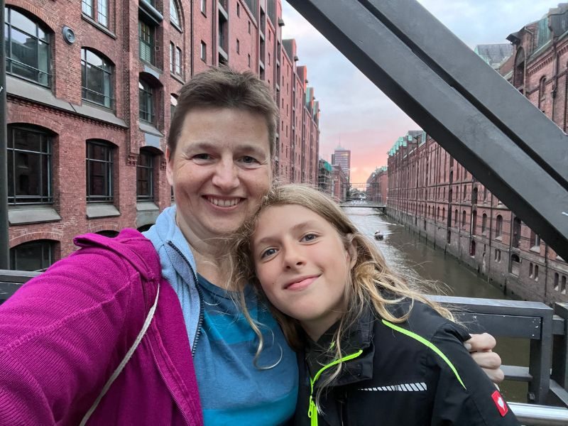 Monatsrückblick August 2023 - Mutter-Sohn-Tour nach Hamburg
