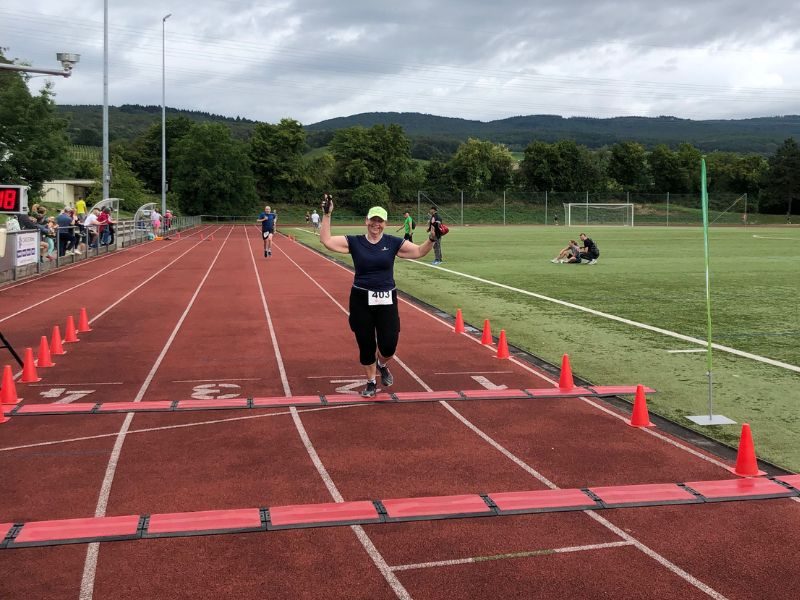Monatsrückblick Juli 2023 - Rieslinglauf - Zieleinlauf