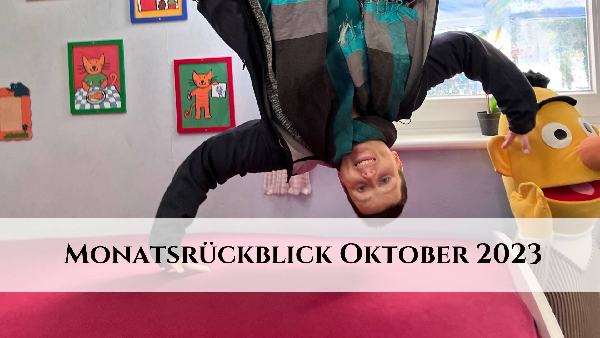 Monatsrückblick Oktober 2023: Mit „Kids als Coaches“ und rosa Schleifen durch einen bunten Oktober