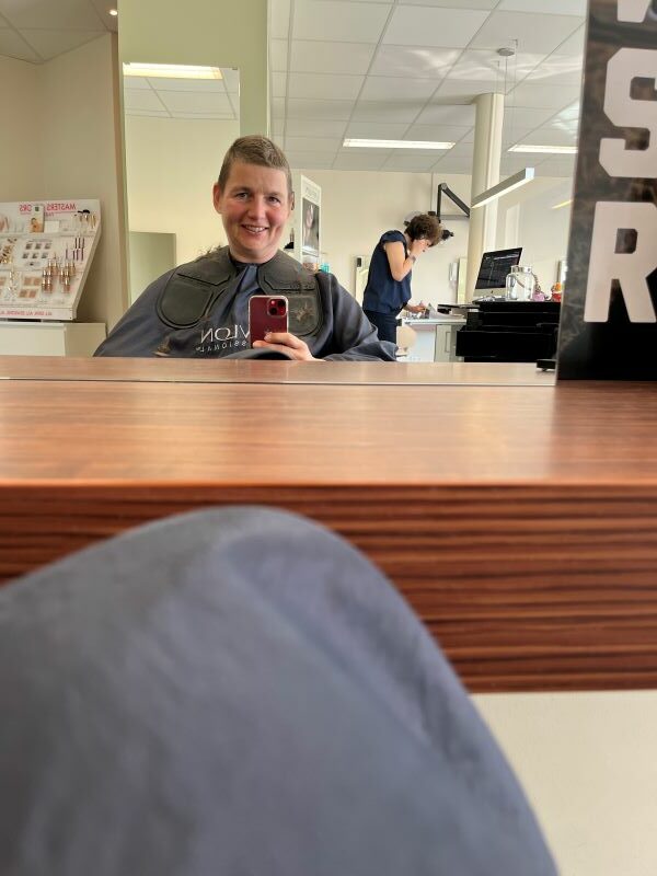 Beim Friseur