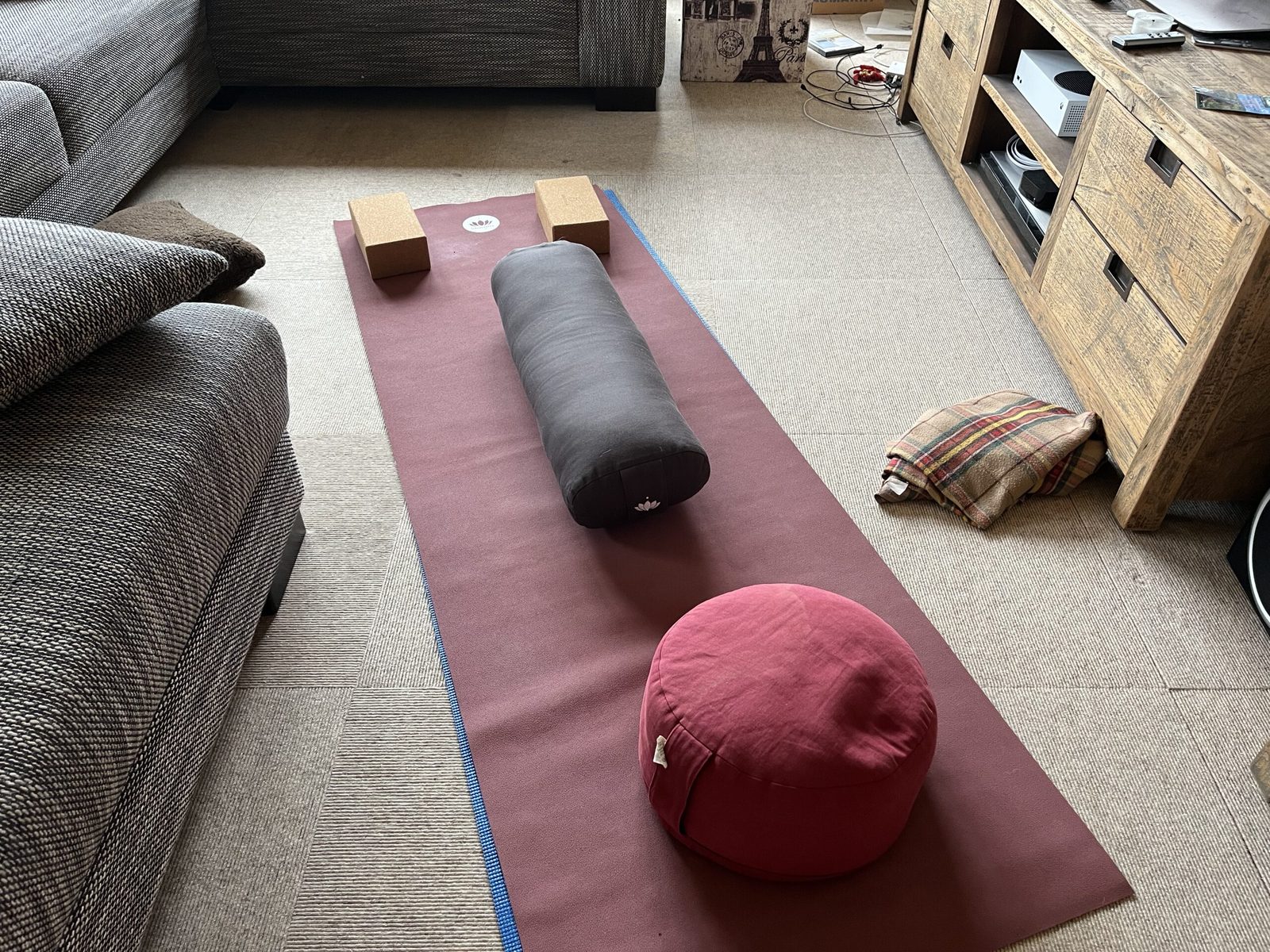 Quarantäne: Online Yoga