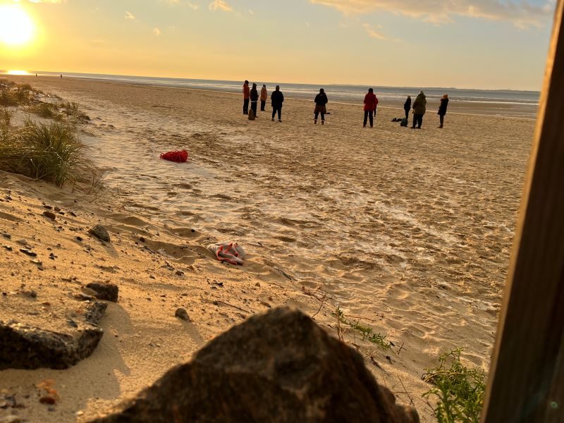 Reha Rückblick Föhr: Training am Strand war keine Seltenheit