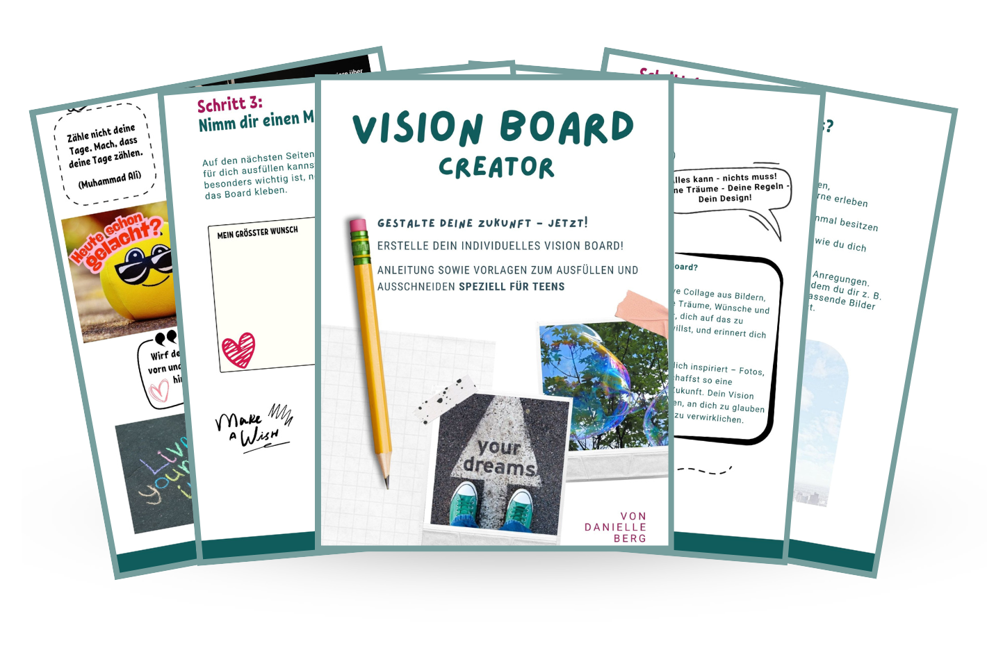 Vision Board Creator - Vision Board Anleitung für Teens