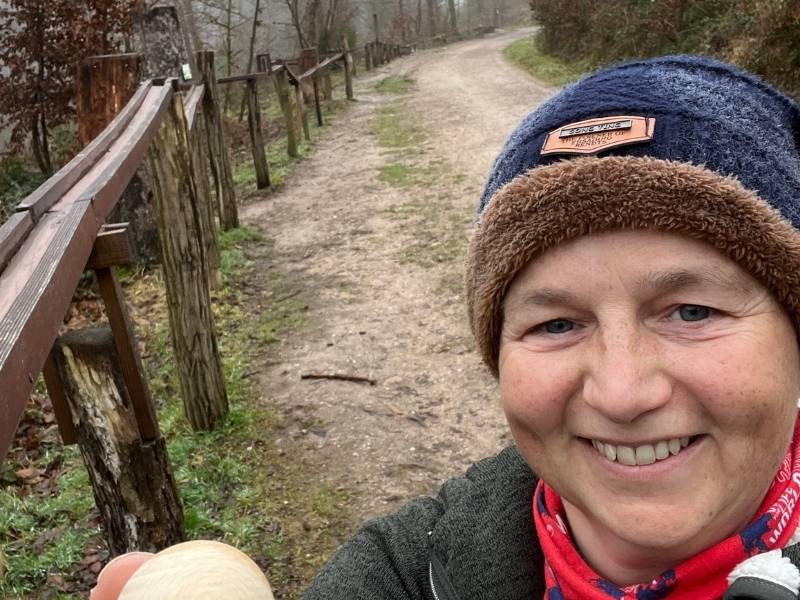 Winterwanderung am 1. Weihnachtstag - Kugelbahn im Binger Wald