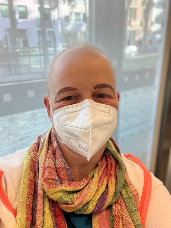 Danielle zurück in der Nuklearmedizin
