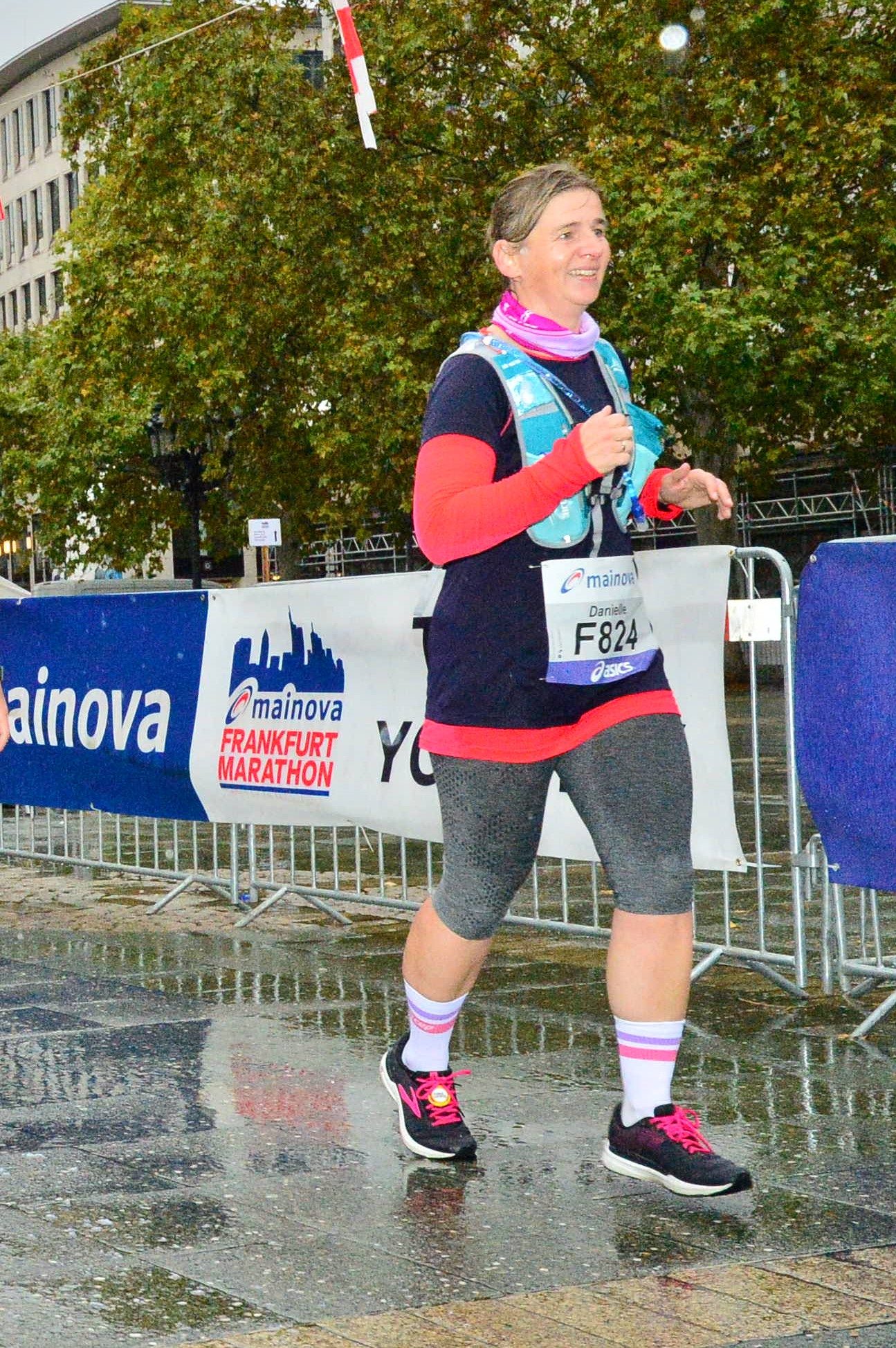 Frankfurt Marathon 2019 - kalt und nass