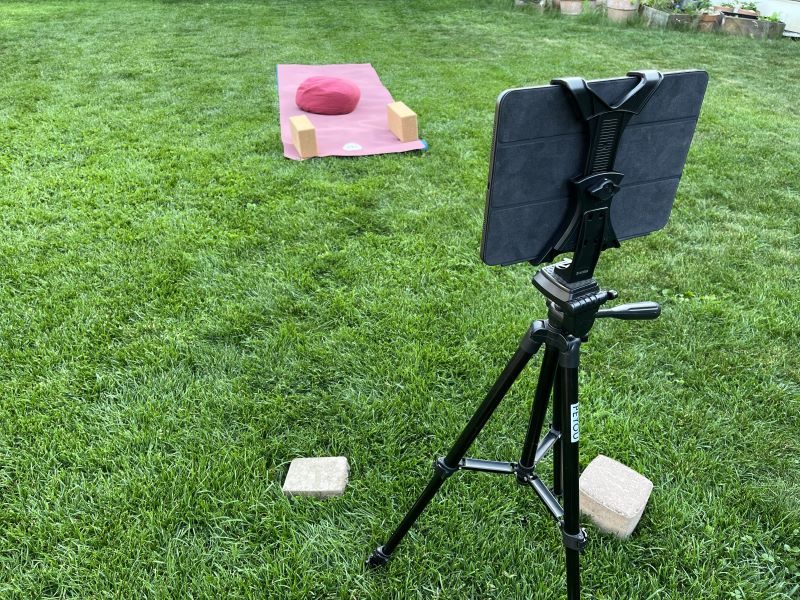 Jahresrückblick 2022: Yoga im Garten